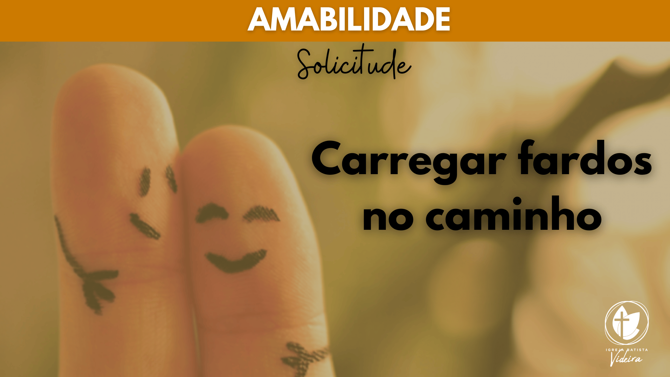 Capa do devocional "Carregar Fardos no Caminho", sobre cuidado mútuo e apoio cristão.